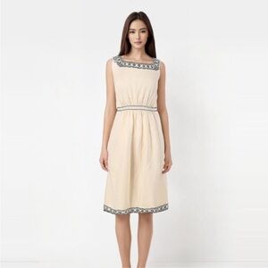 Susana‎ Monaco silk beaded dress Size 8 NWT